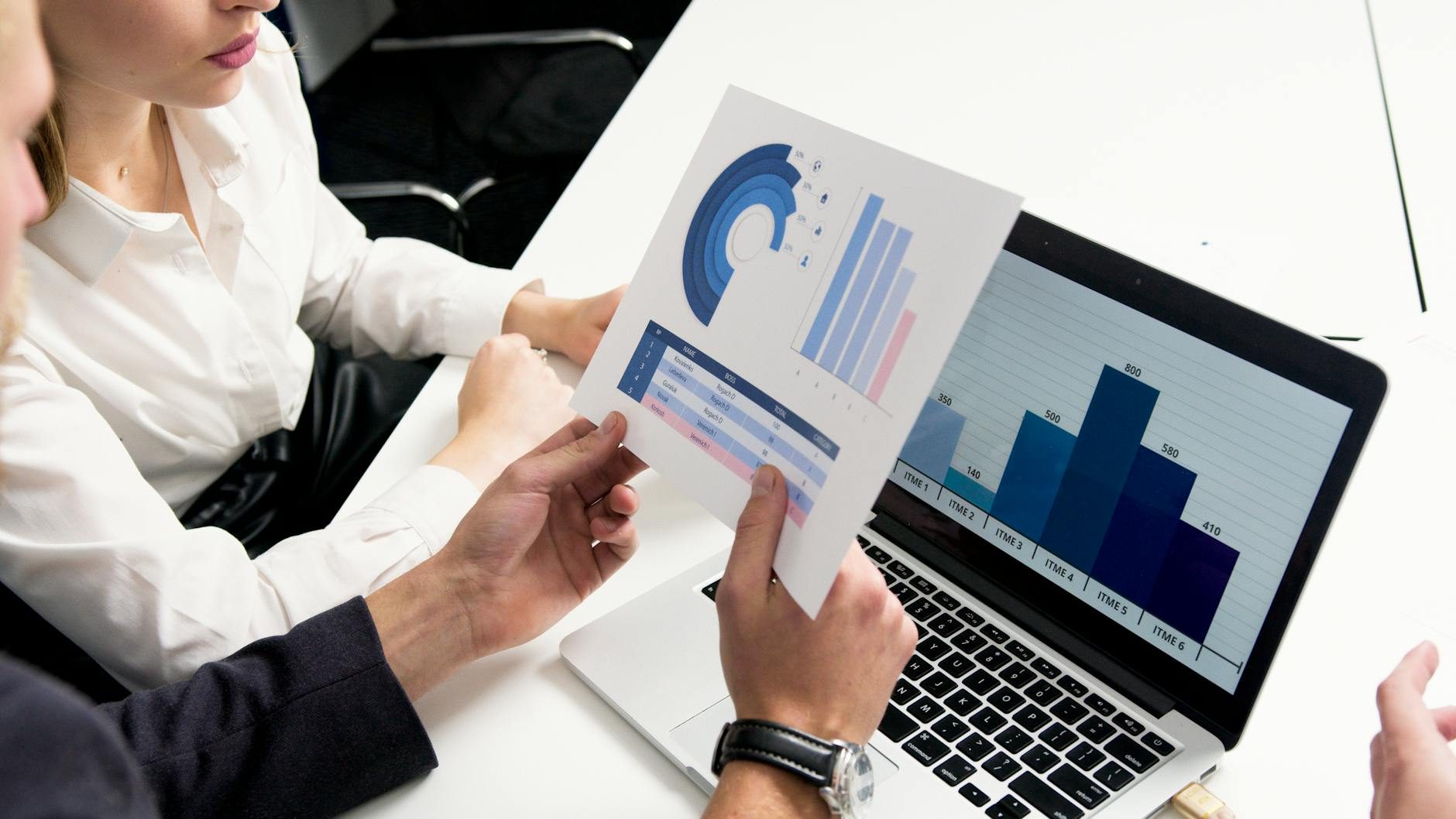 Enterprise team collaborating with AI strategy